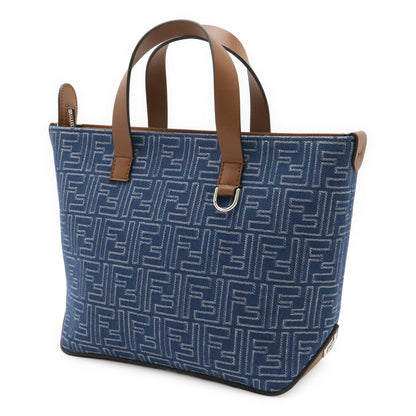 Fendi FF Shopping Bag FF Jacquard Handbag
