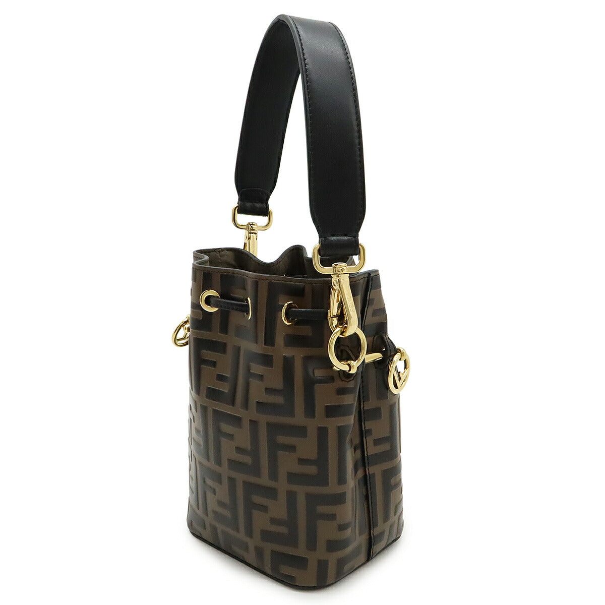 Fendi Mon Tresor Leather Handbag