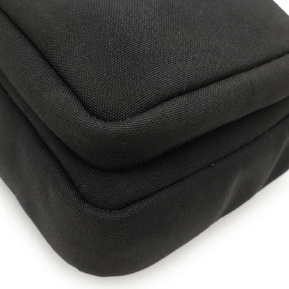 Saint Laurent Canvas Leather Shoulder Bag