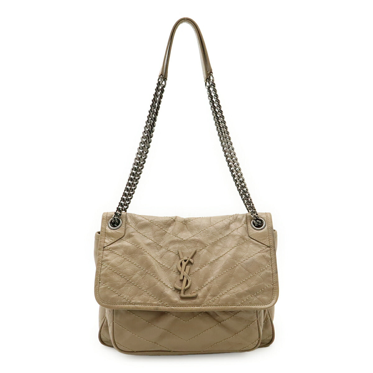 Saint Laurent Niki Leather Shoulder Bag