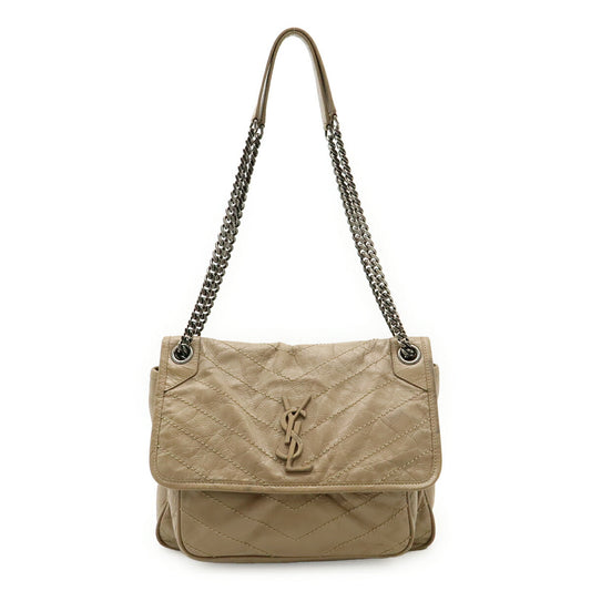 Saint Laurent Niki Leather Shoulder Bag