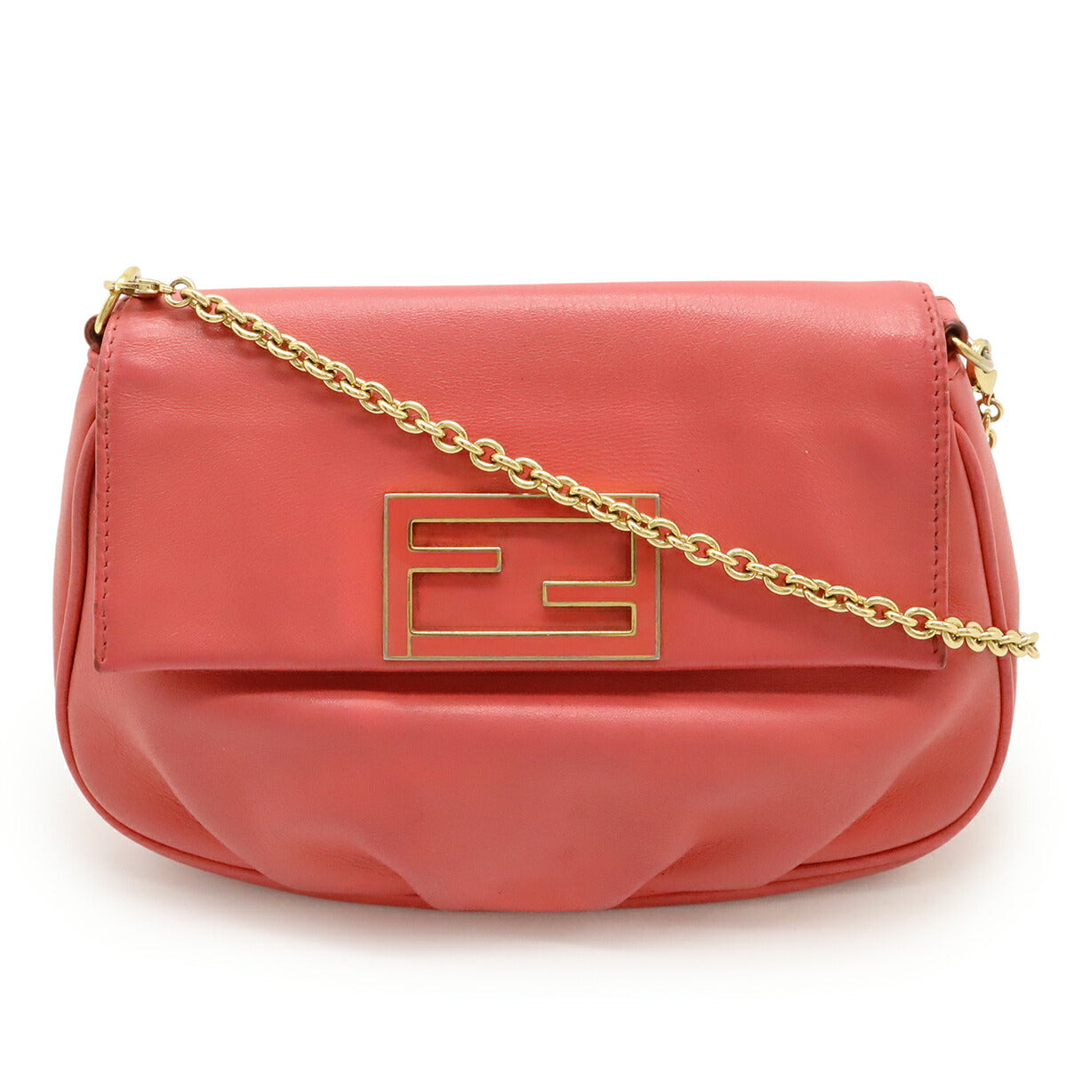 Fendi Leather 2Way Shoulder Bag