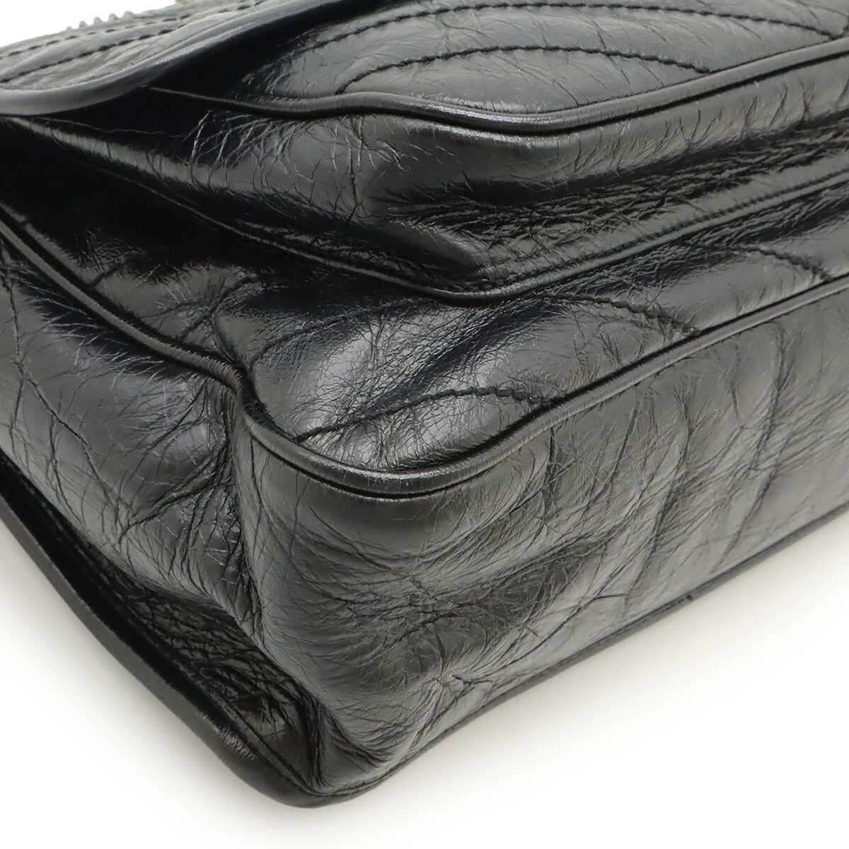 Saint Laurent Paris Niki Leather Shoulder Bag
