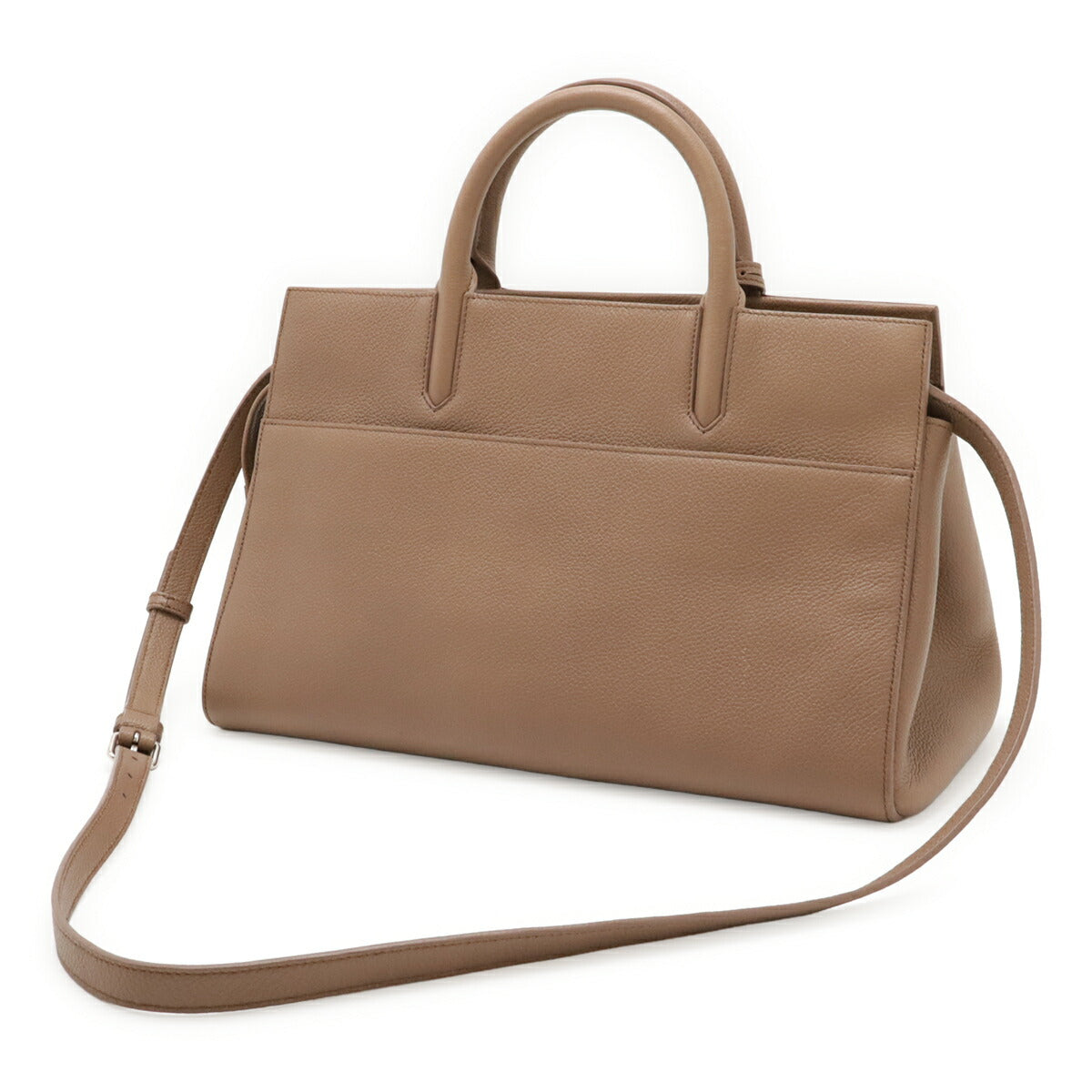 Saint Laurent Paris Cabas Rive Gauche Leather 2Way Handbag