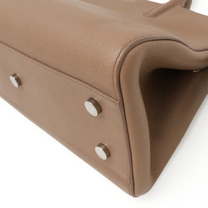 Saint Laurent Paris Cabas Rive Gauche Leather 2Way Handbag