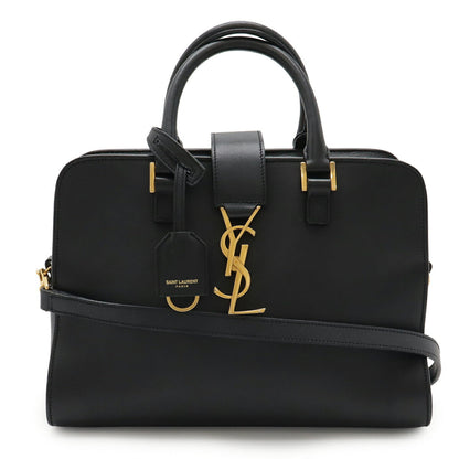 Saint Laurent Paris Baby Cabas Leather 2Way Bag