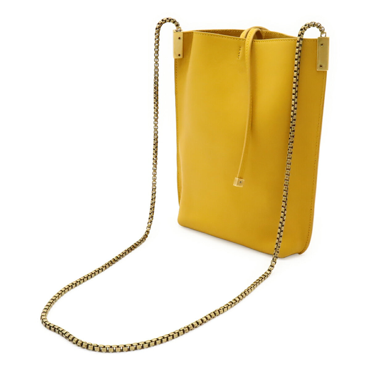Saint Laurent Small Hobo Leather Shoulder Bag
