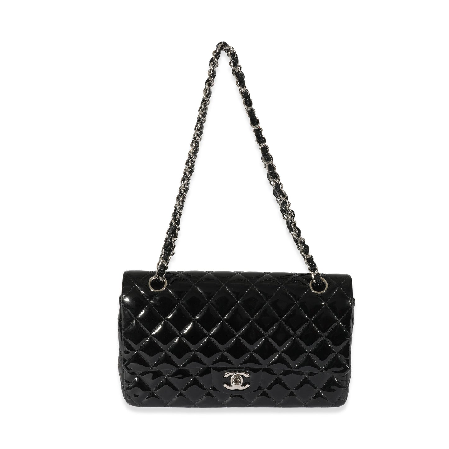 Chanel Flap Medium Classic Quilted Leather Black Shoulder Bag Style