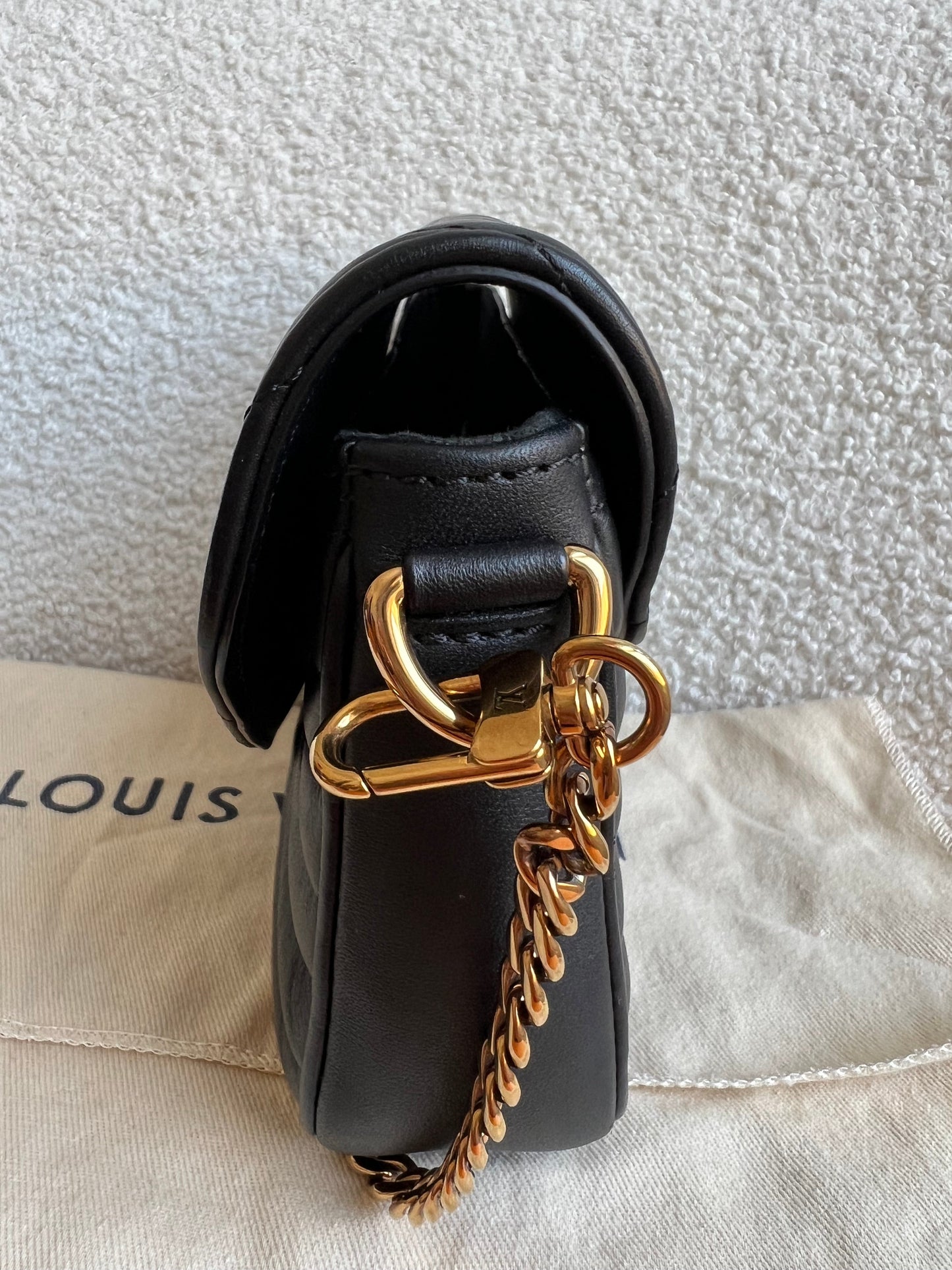 Louis Vuitton Black New Wave Multi Pochette (RRP £2070)