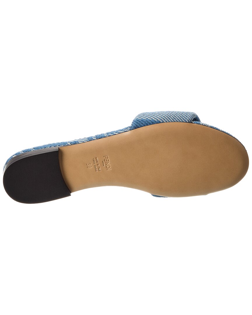 Fendi Signature Jacquard Sandal