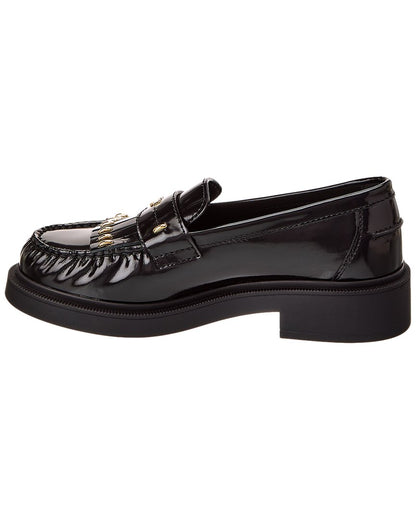 Fendi Filo Leather Loafer