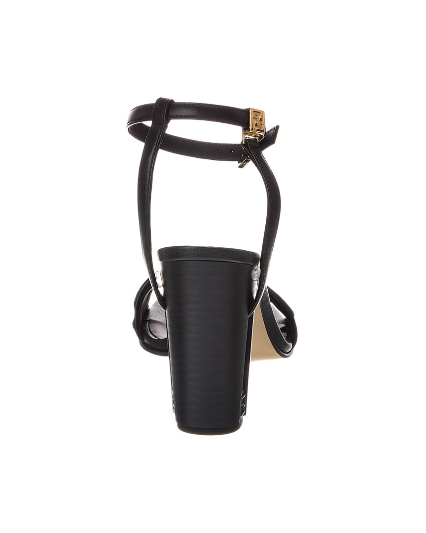 Fendi Delfina Leather Sandal