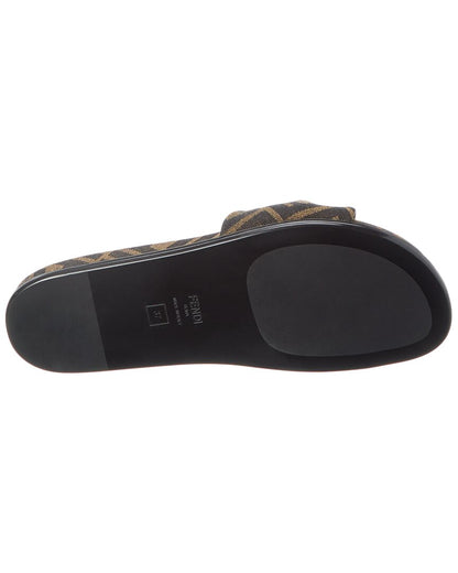 Fendi Feel Ff Jacquard Sandal