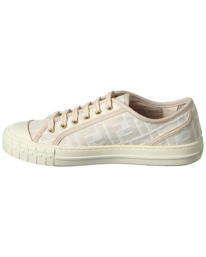 Fendi Domino Ff Jacquard Sneaker