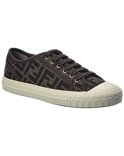 Fendi Follower Ff Canvas Sneaker