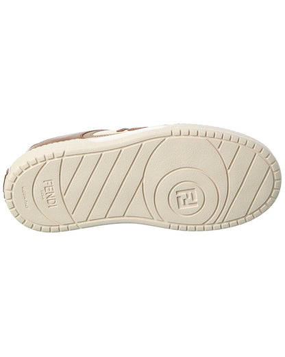 Fendi Match Leather Platform Sneaker