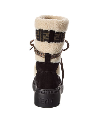 Fendi Apres Chic Suede Boot
