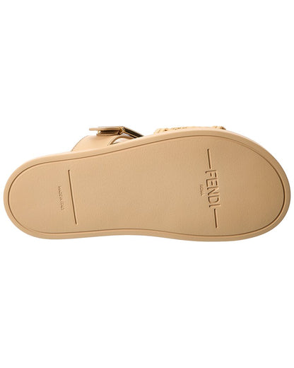 Fendi Feel Leather Sandal