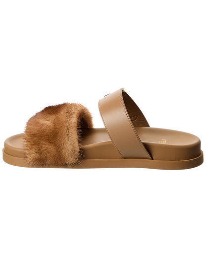 Fendi Feel Leather Sandal