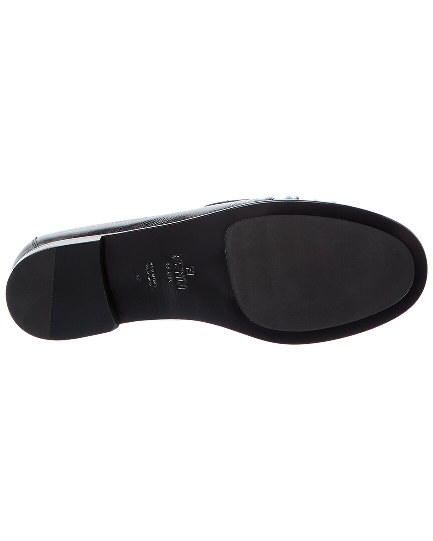 Fendi Baguette Leather Loafer