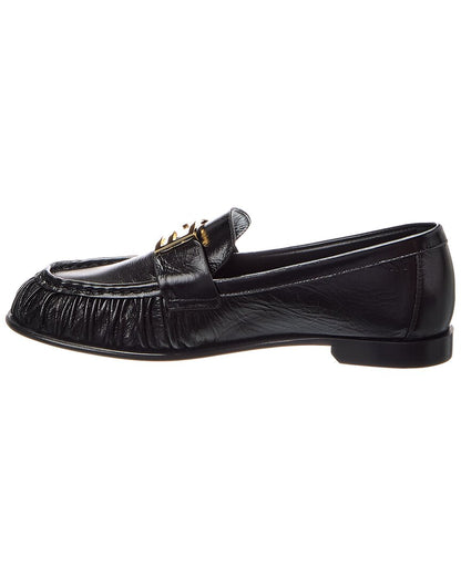 Fendi Baguette Leather Loafer