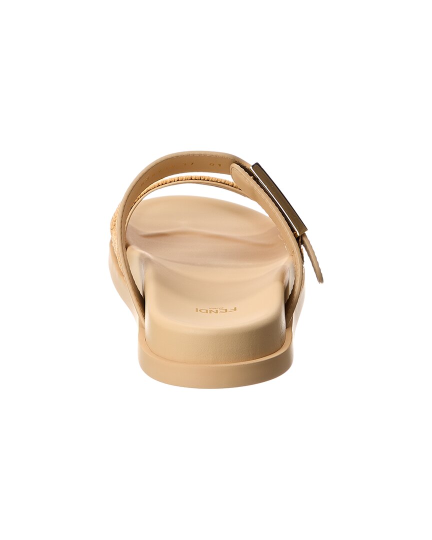 Fendi Feel Leather Sandal
