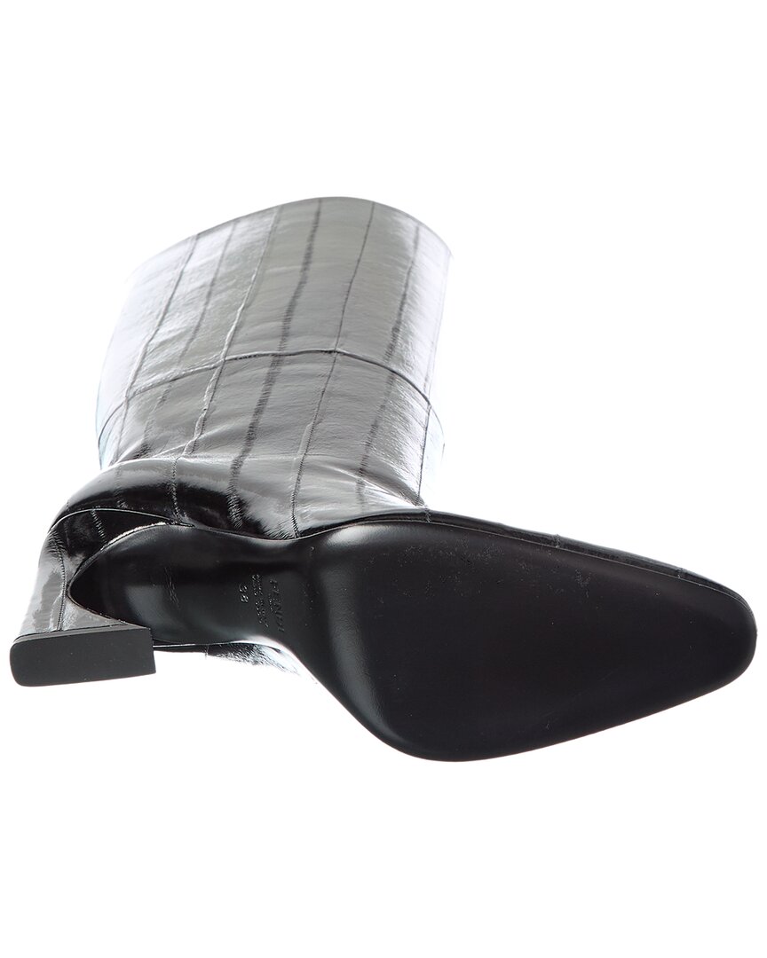 Fendi Arco Fine Patent Over-The-Knee Boot