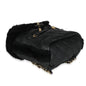 Chanel Black Quilted Shearling Paris Hamburg Small Backpack