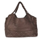 Chanel Brown Distressed Caviar Coco Cabas XL Tote