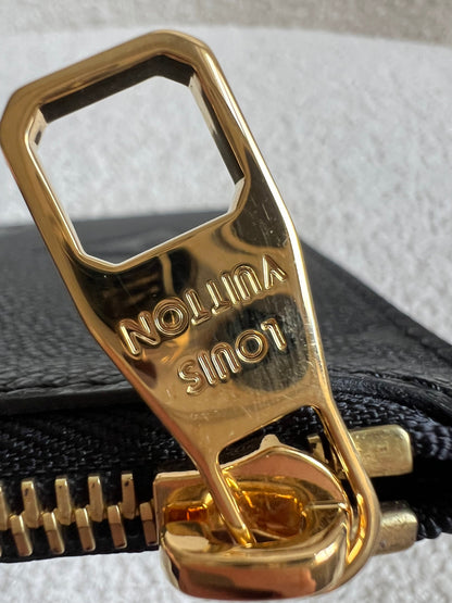 Louis Vuitton Pouch (from Neverfull) Black Empreinte