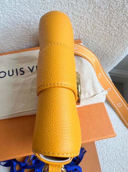 Louis Vuitton Pont 9 Soft PM Bag in Sunbeam (RRP £3030)