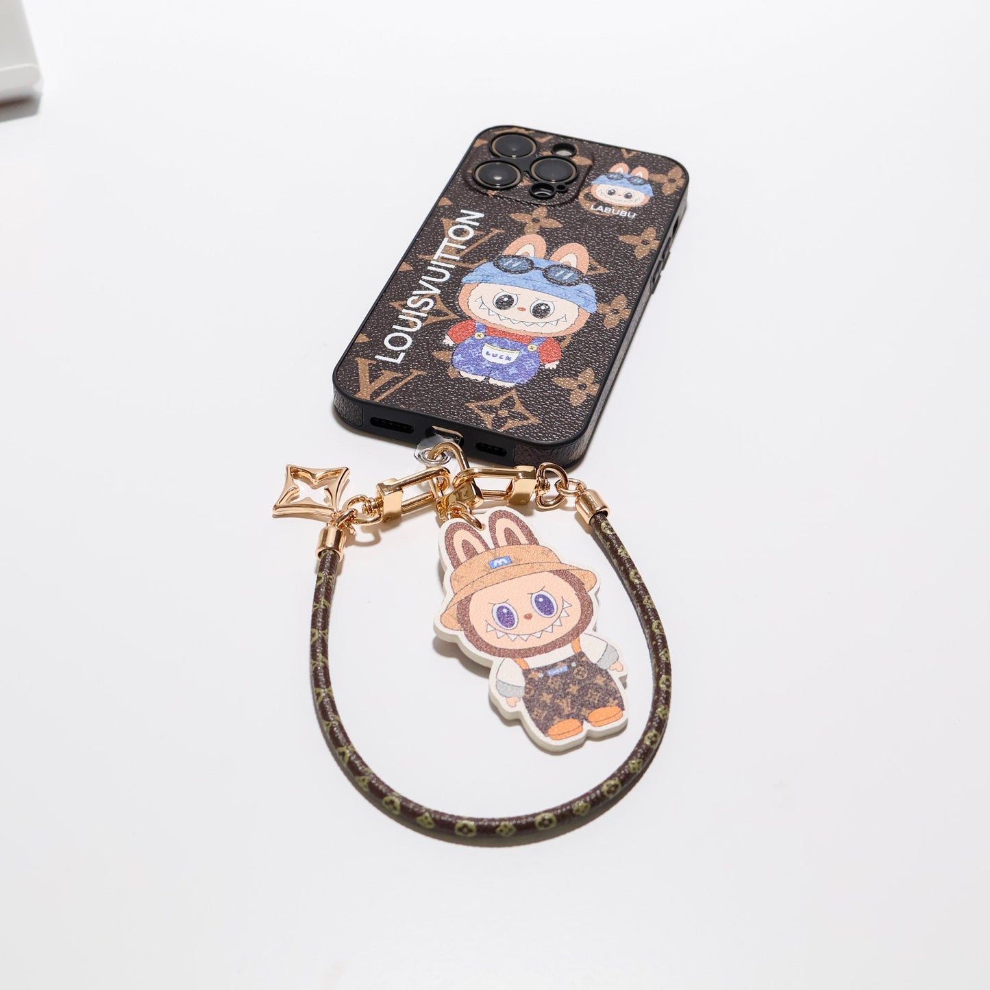 LV iPhone Case Labubu Style for 1316 Pro Max Series