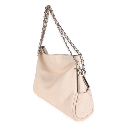Chanel Beige Lambskin Ultimate Soft Hobo