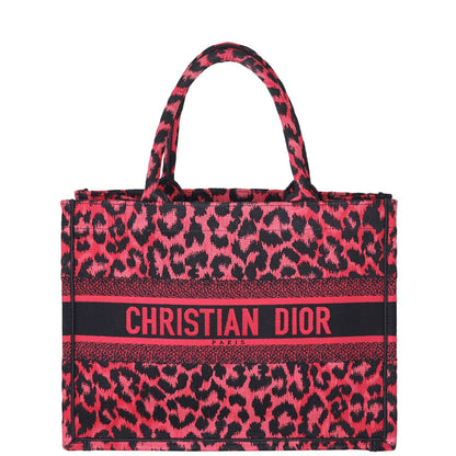 Dior Book Tote Medium Leopard