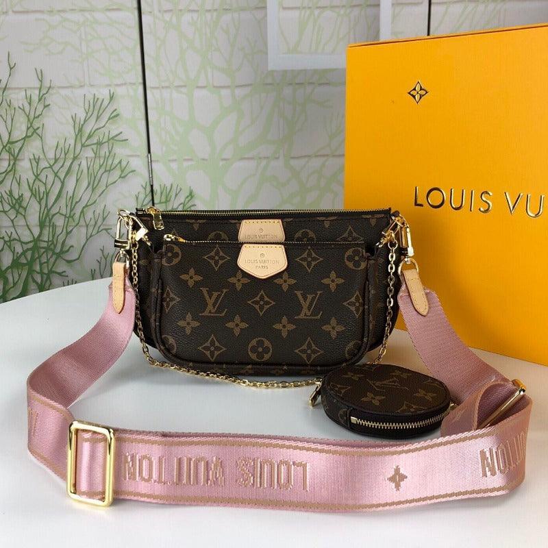 Makersluxe - Monogram Multi Pochette Crossbody Bag
