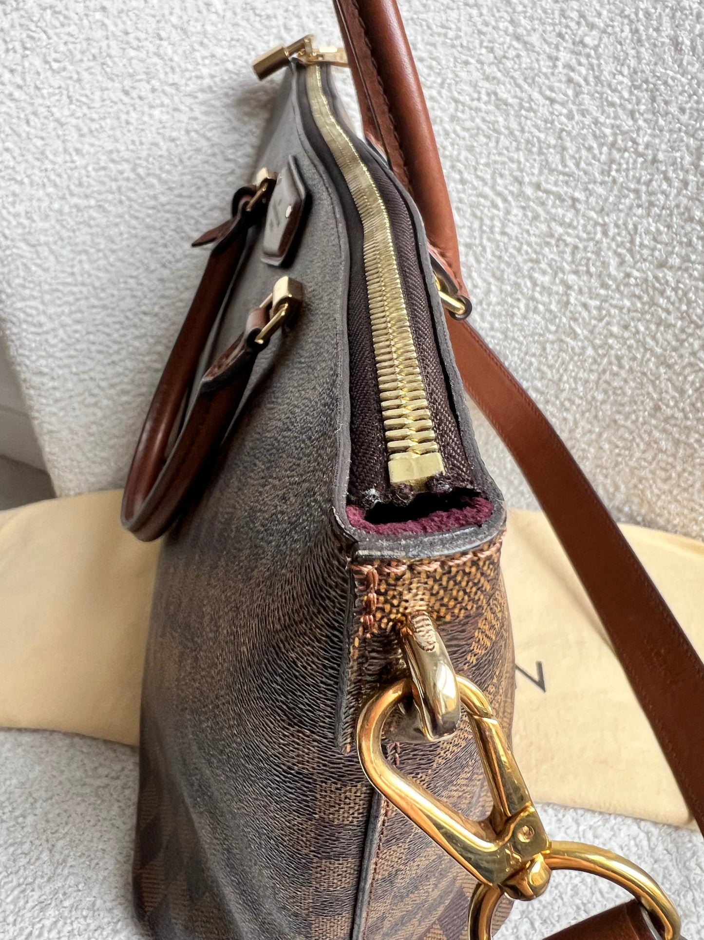 Louis Vuitton Belmont Tote Damier Ebene
