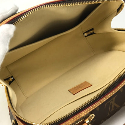 LOUIS VUITTON Boston Duffel bag M44581 Monogram canvas Brown Monogram Crossbody Chain Varisette PM Women Used