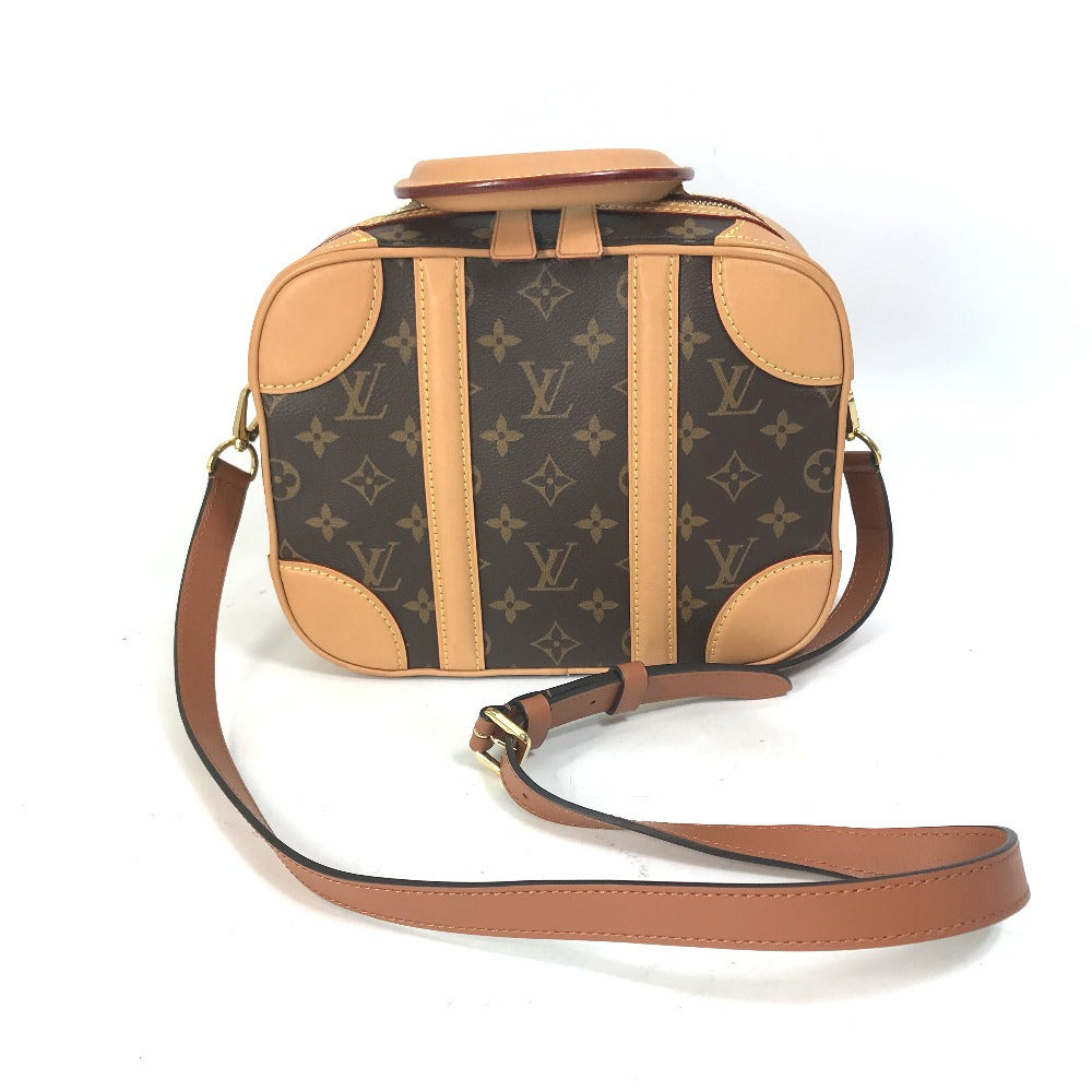 LOUIS VUITTON Boston Duffel bag M44581 Monogram canvas Brown Monogram Crossbody Chain Varisette PM Women Used