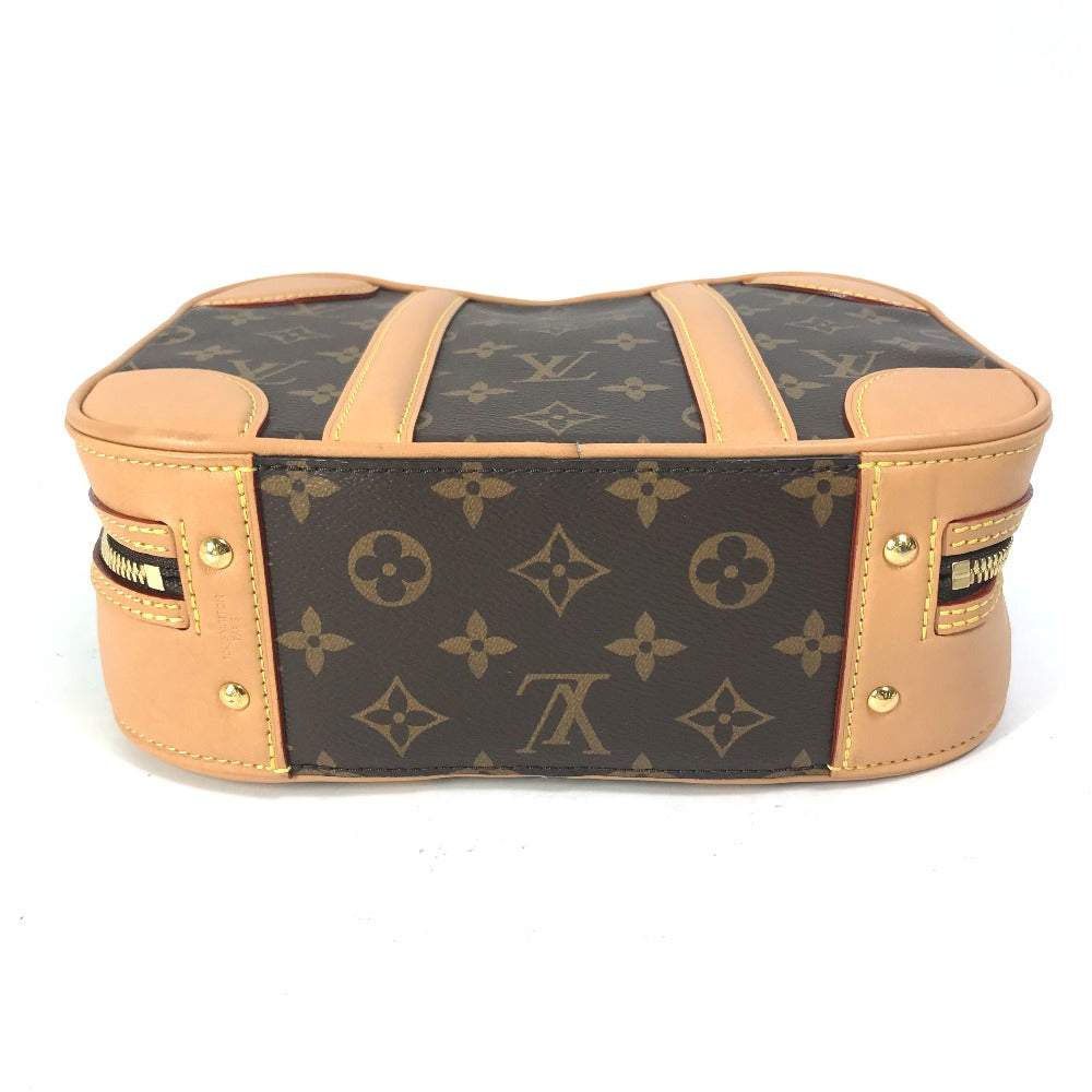 LOUIS VUITTON Boston Duffel bag M44581 Monogram canvas Brown Monogram Crossbody Chain Varisette PM Women Used