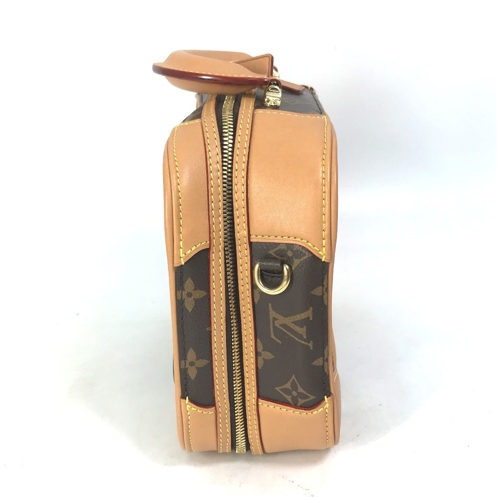 LOUIS VUITTON Boston Duffel bag M44581 Monogram canvas Brown Monogram Crossbody Chain Varisette PM Women Used