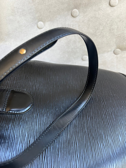 Louis Vuitton Vintage Black Epi Leather Cluny