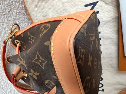 Louis Vuitton Nano Noe Bucket Bag Monogram (RRP £1420)