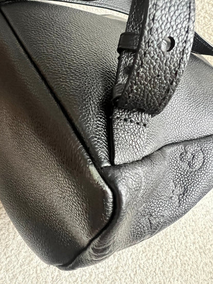 Louis Vuitton Sarbonne Backpack Black Empreinte