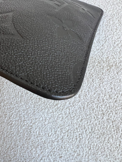Louis Vuitton Pouch (from Neverfull) Black Empreinte