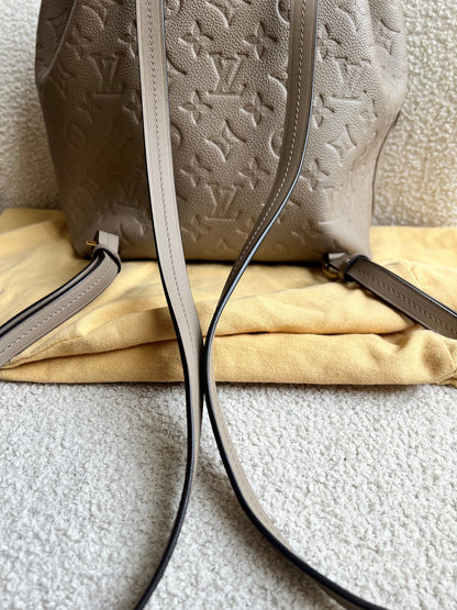 Louis Vuitton Tourterelle Montsouris Backpack Empreinte (RRP £2170)