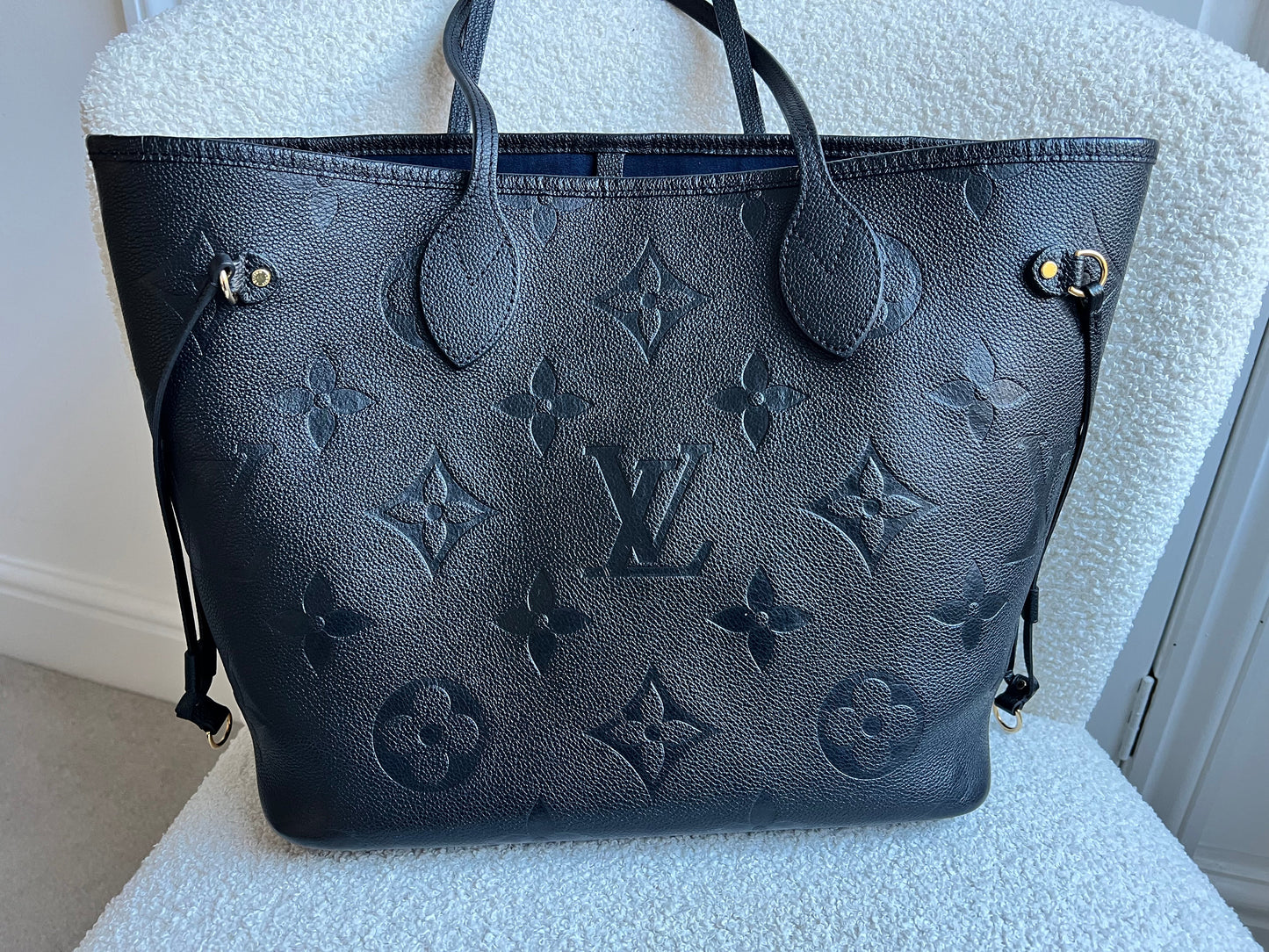Louis Vuitton Neverfull MM Black Empreinte (RRP £1,970)