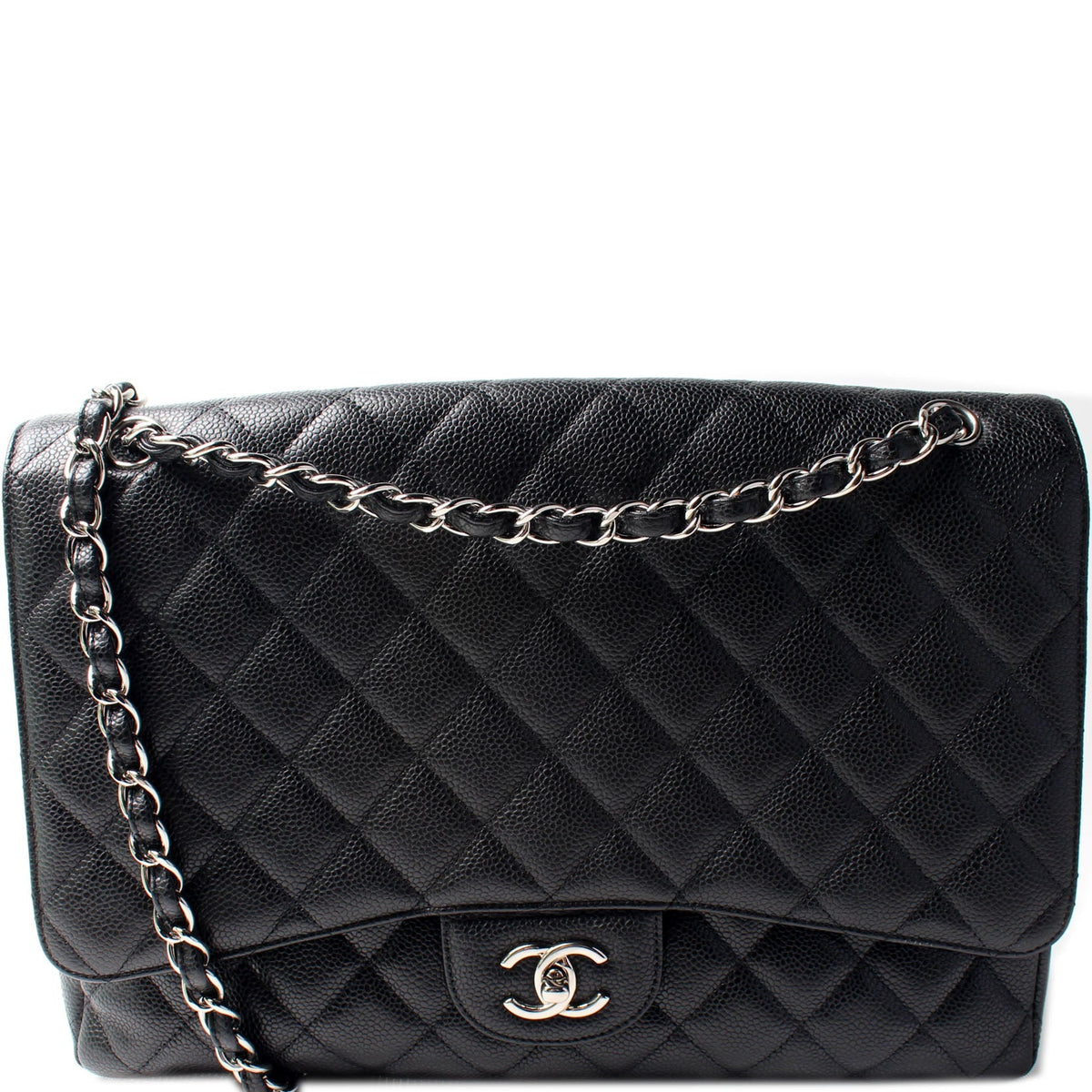 Classic Flap Maxi Caviar 14M