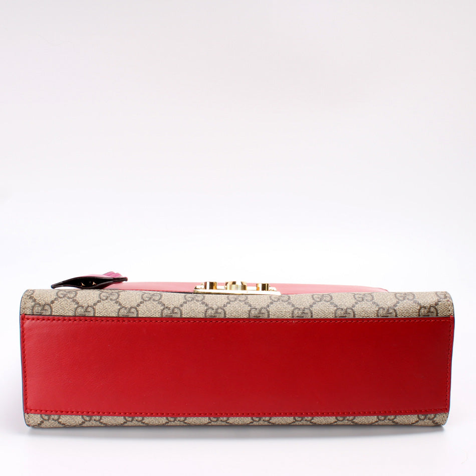 409486 Padlock GG Supreme Shoulder Medium