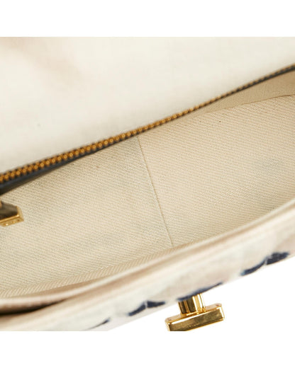 Dior Caro Tie Dye Denim Crossbody Bag