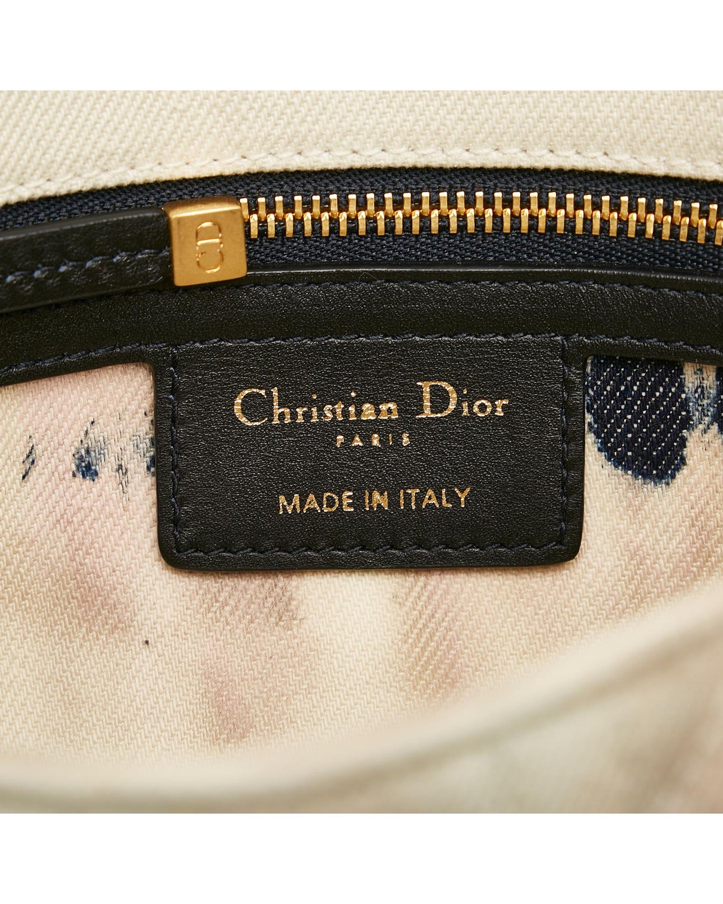 Dior Caro Tie Dye Denim Crossbody Bag